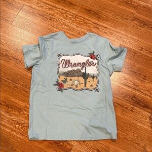 Wrangler Blue Graphic T-Shirt